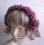 画像3: フリルコサージュのアンティークローズピンクヘッドドレス (3)
