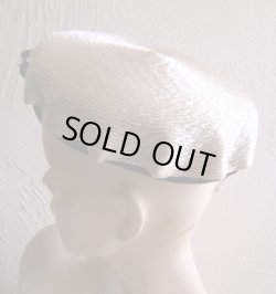 画像4: オフホワイト×ブラックのデッドストックトークハット