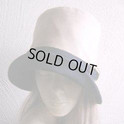 画像4: デッドストックバックルトリミングのベージュ×ネイビークローシェ