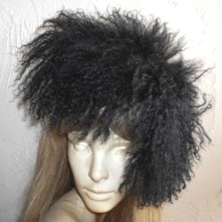 画像6: ブラックSheepファー ヘッドドレス