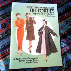 画像1: THE FORTIES ／Paper Dolls in Full Color：by  Tom Tierney