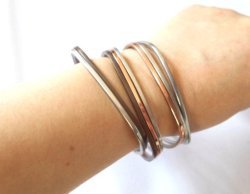 画像2: デッドストック８本セットのバングル