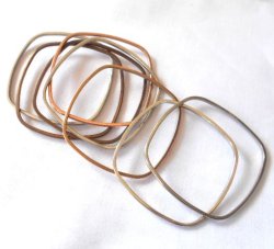 画像3: デッドストック８本セットのバングル