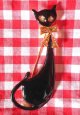 黒猫のブローチ