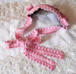 画像4: デッドストックリボン使用のボンネヘッドドレス