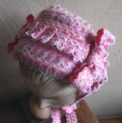 画像3: デッドストックリボン使用のボンネヘッドドレス