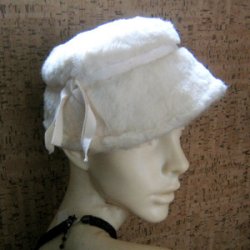 画像1: ホワイトシール素材の帽子